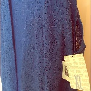 Lularoe lace Joy vest XL